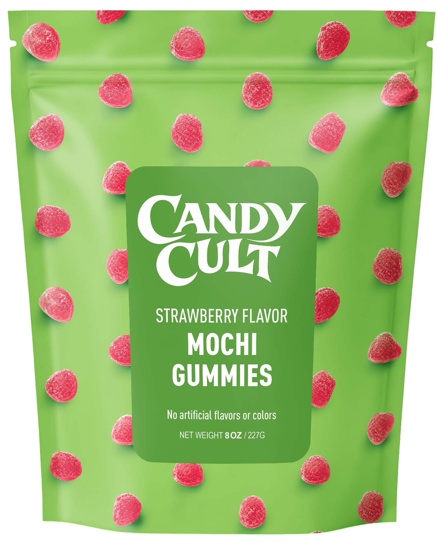 strawberry mochi gummies